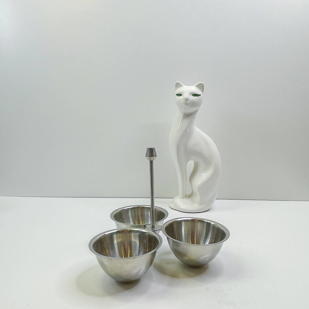 Mid Century Modern Eames Era Dolphin Japan Condiment Serving Dish